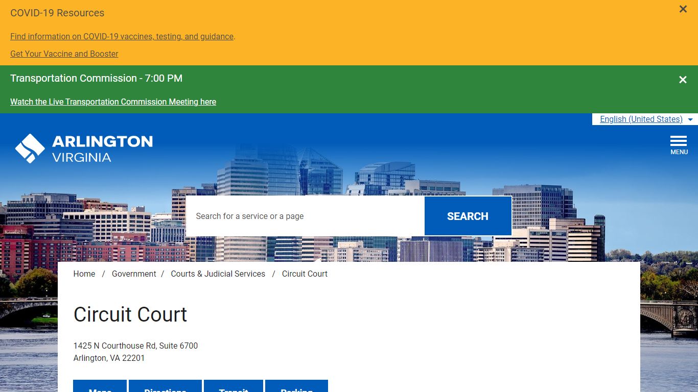 Circuit Court – Official Website of Arlington County Virginia Government